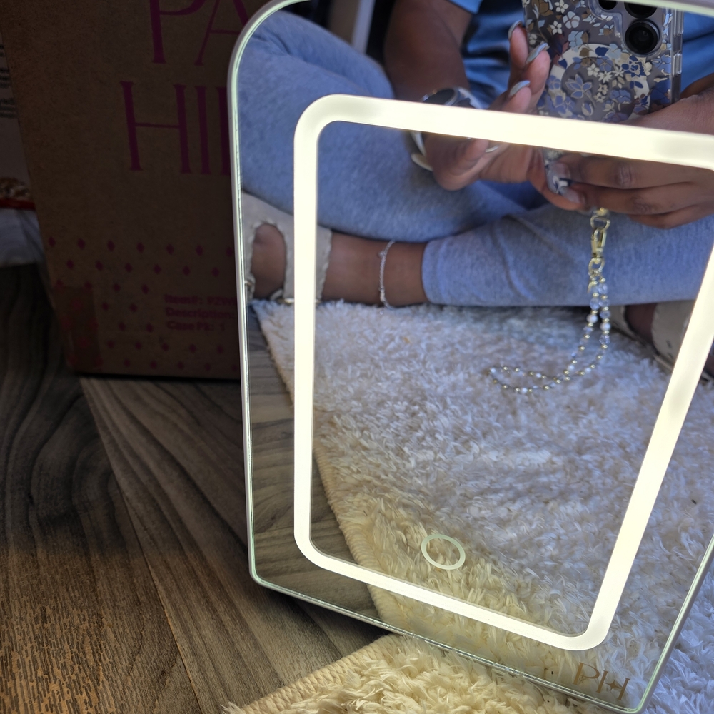 Paris Hilton Illuminated Vanity Mirror with Touch Sensor